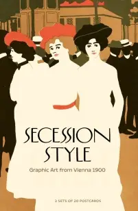Secession Style: Graphic Art from Vienna 1900: 2 Sets of 20 Postcards