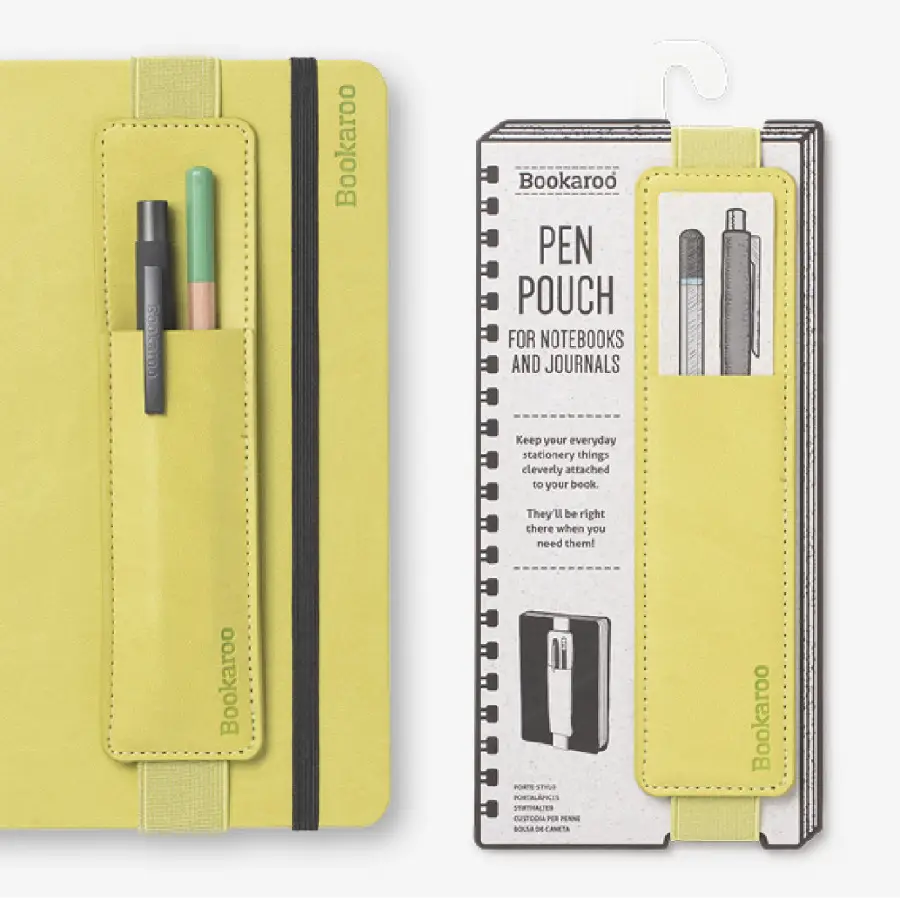 Bookaroo Pen Pouch - Lime
