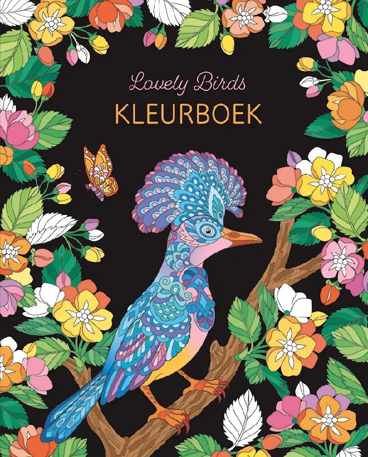 Lovely birds kleurboek