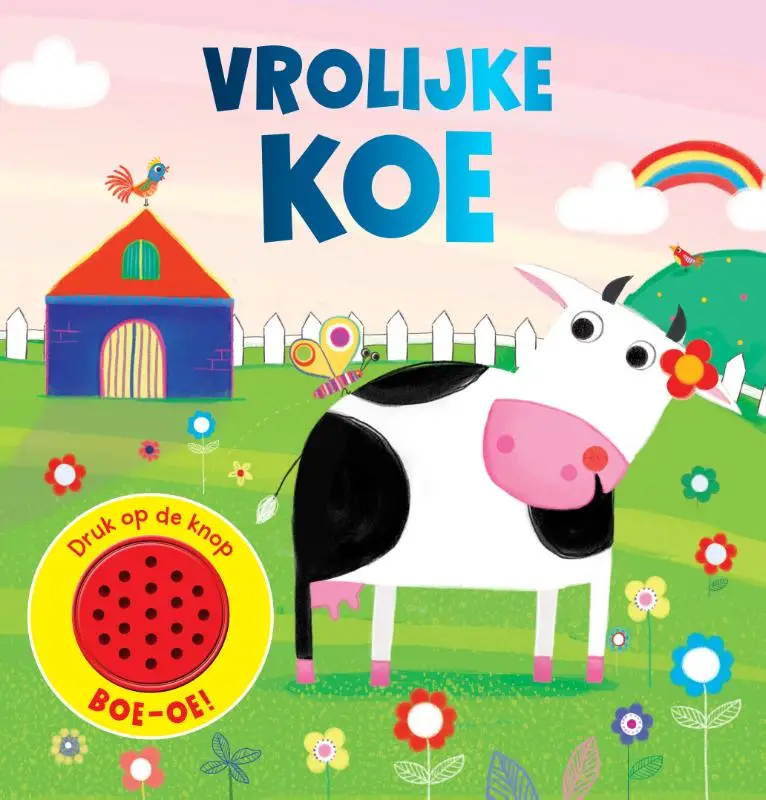 Vrolijke Koe - 1-geluidboek