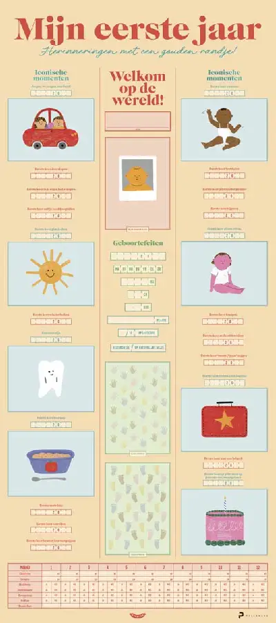 Poster Mijn eerste jaar
