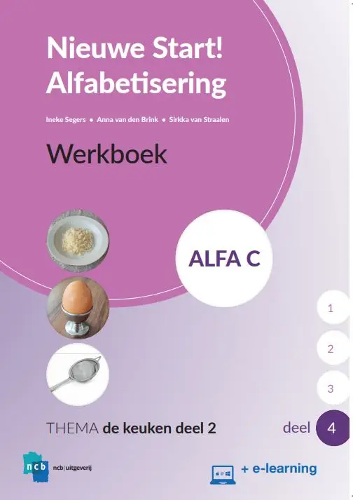 Alfa C Deel 4 + e-learning / Nieuwe Start Alfabetisering / Werkboek