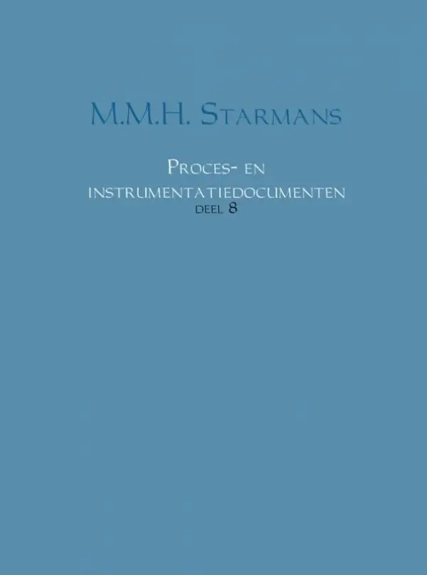 Proces- en instrumentatiedocumenten / 8