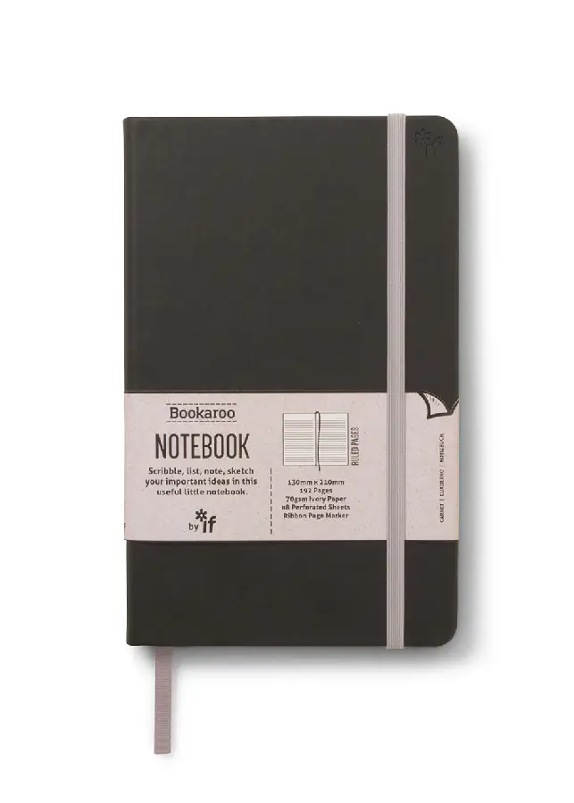 Bookaroo A5 notebook - Black