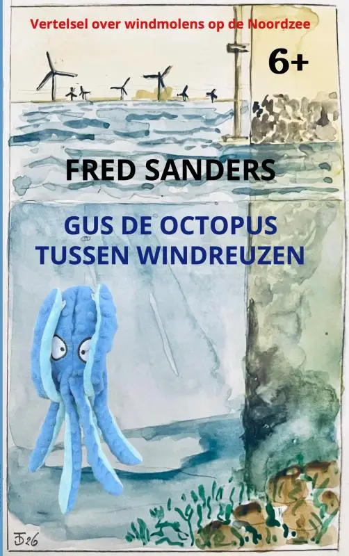 Gus de Octopus tussen windreuzen