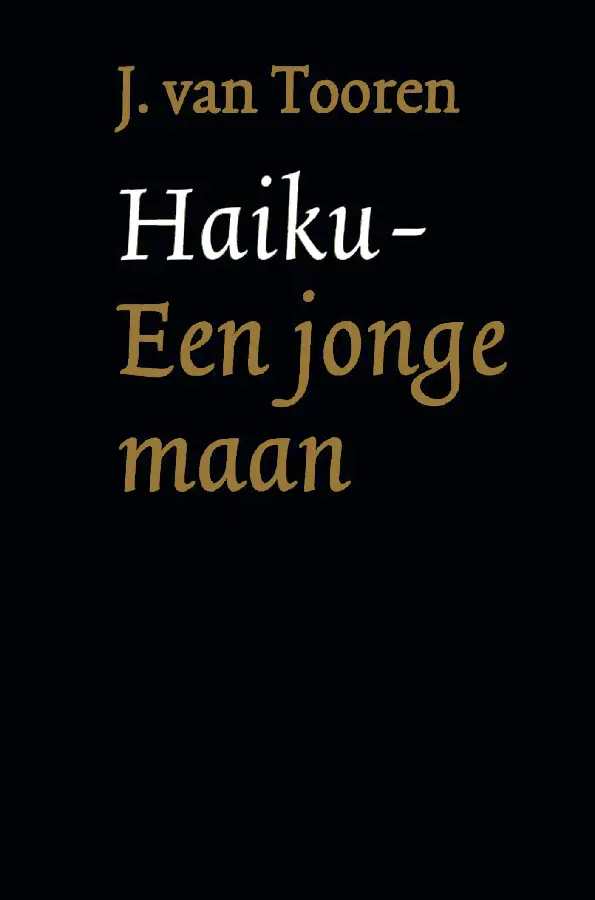 Haiku een jonge maan