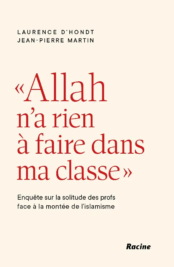 Allah n'a rien à faire dans ma classe