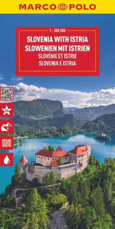 Marco Polo Wegenkaart Slovenië en Istrië