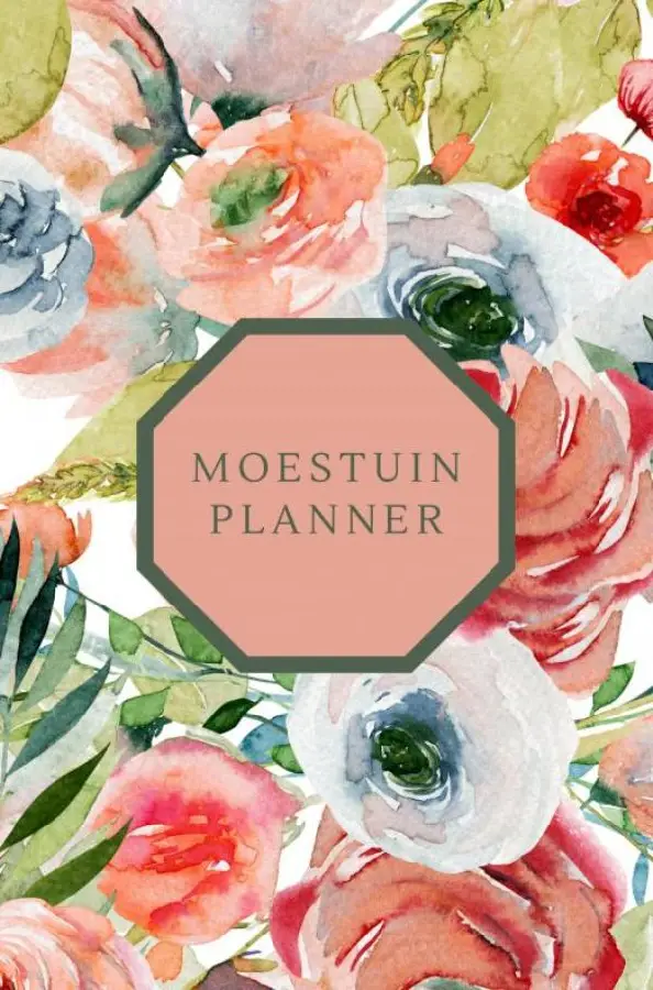 Moestuin planner - Een ongedateerde moestuin agenda voor een jaar