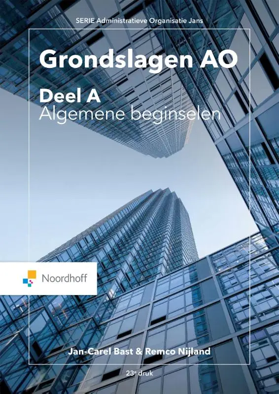 Grondslagen AO / deel A, Algemene beginselen