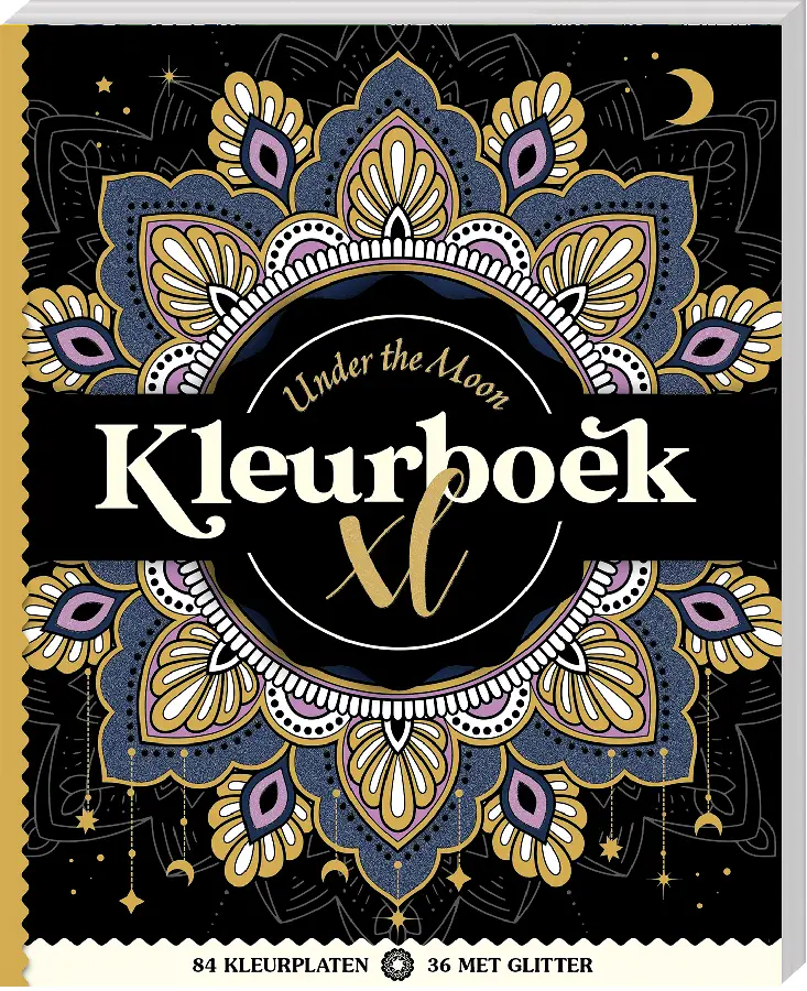 Kleurboek XL - Under the Moon