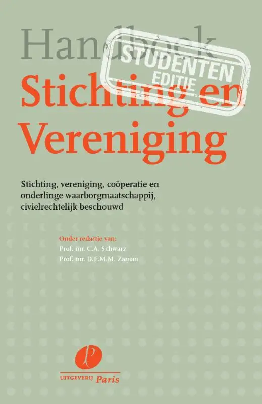 Handboek Stichting & Vereniging / Studenteneditie