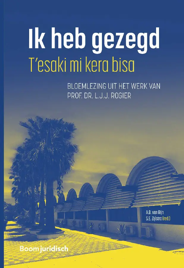 Ik heb gezegd - T'esaki mi kera bisa