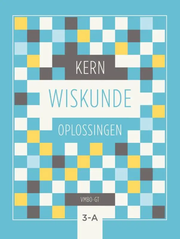KERN Wiskunde oplossingenboek vmbo-gt 3 deel A 