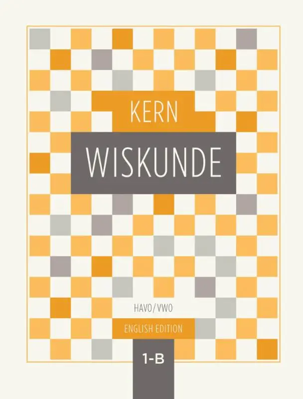 jaar 1 havo/vwo / KERN Wiskunde / Leerboek B