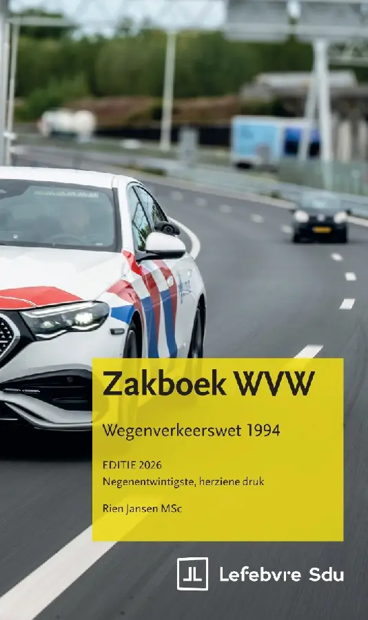 Zakboek WVW Wegenverkeerswet 1994 / 2026