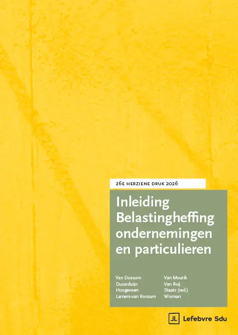 Inleiding Belastingheffing ondernemingen en particulieren 2026