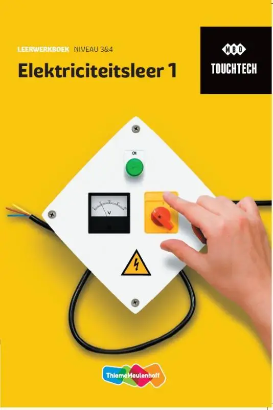 niveau 3/4 Elektriciteitsleer 1 / TouchTech / Leerwerkboek