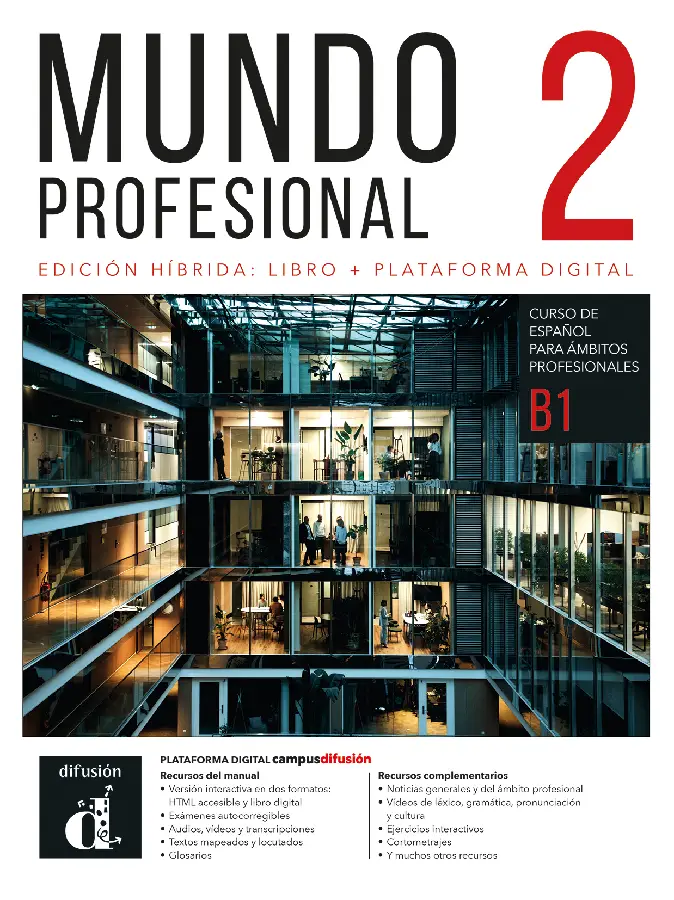 Mundo profesional 2 (B1). Ed. híbrida para estudiantes