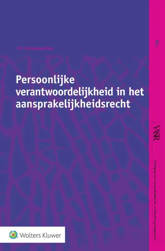 Persoonlijke verantwoordelijkheid in het aansprakelijkheidsrecht