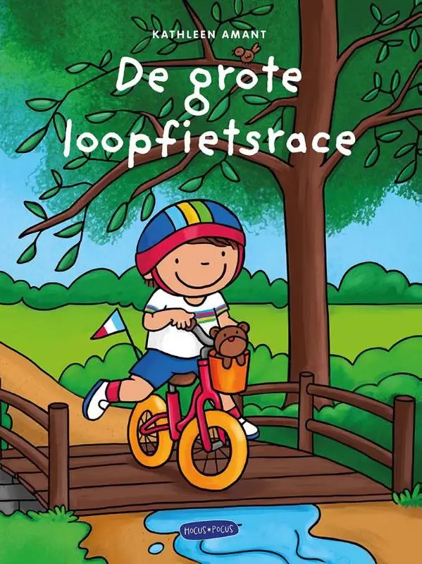 De grote loopfietsrace