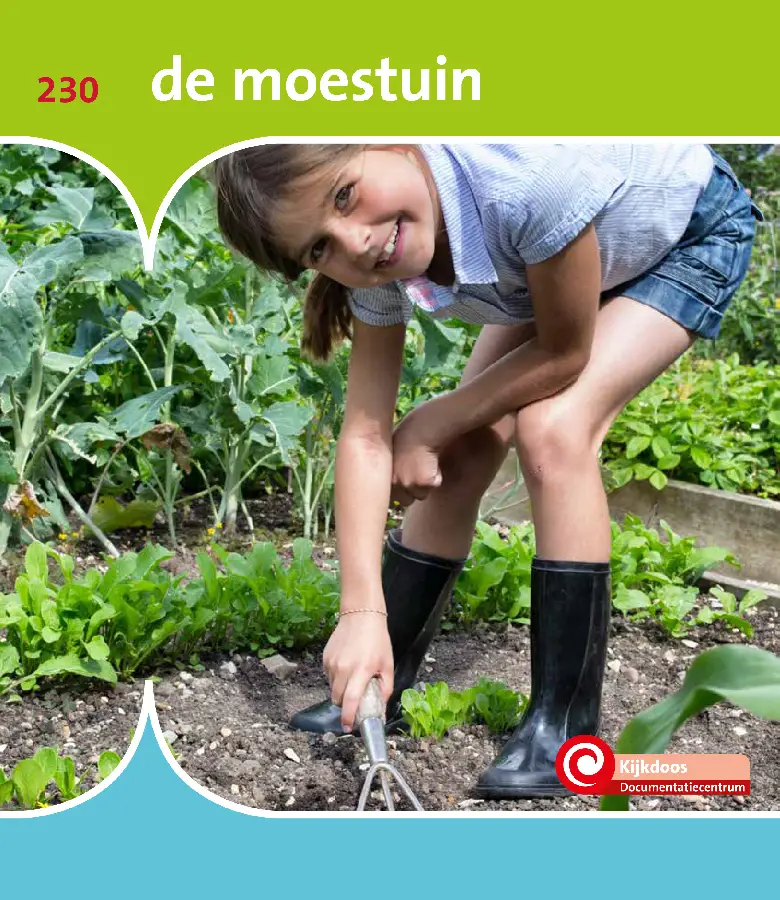 de moestuin