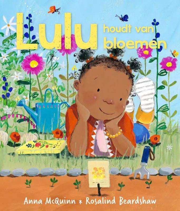 Lulu houdt van bloemen