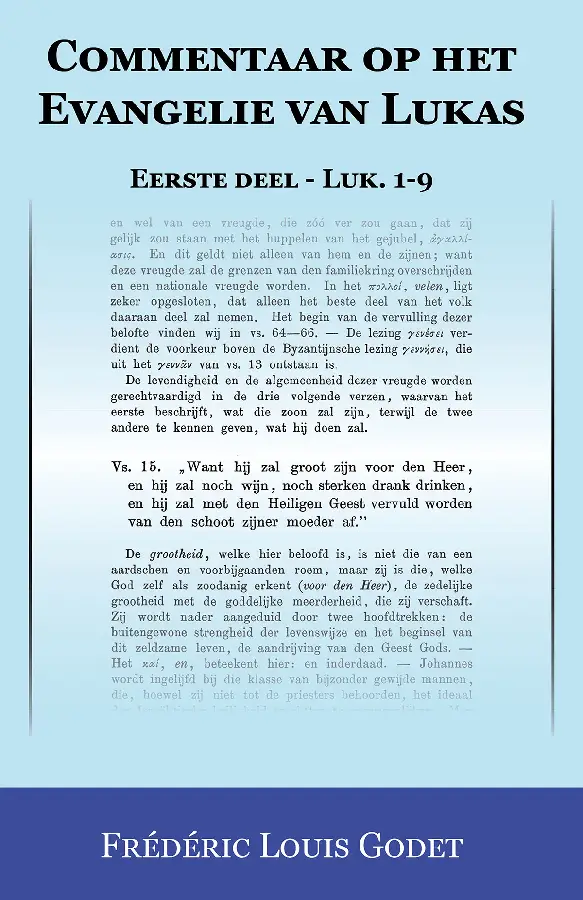 Commentaar op het Evangelie van Lukas (1