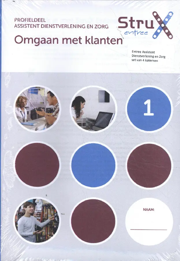 Entree assistent dienstverlening en zorg / Omgaan met klanten