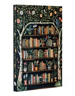 Botanical bibliophile notebook