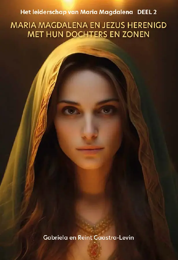 Maria Magdalena en Jezus herenigd met hun dochters en zonen