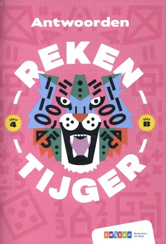 Groep 4 / Rekentijger / Antwoordenboek B