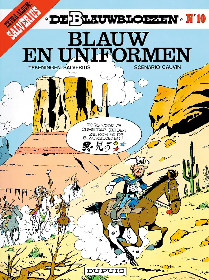 Blauw en uniformen