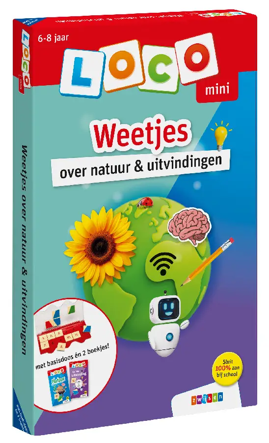Loco mini Weetjes over natuur & uitvindingen / 6-8 jaar