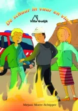 Schuur in vuur en vlam