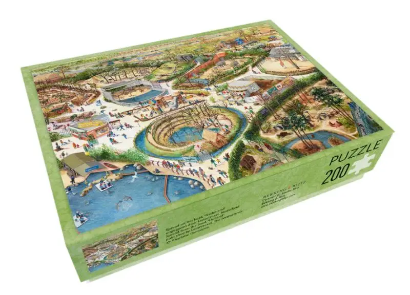 Puzzel - 200 stukjes - Prentenboek Nederland - Charlotte Dematons