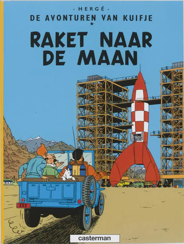 Raket naar de maan