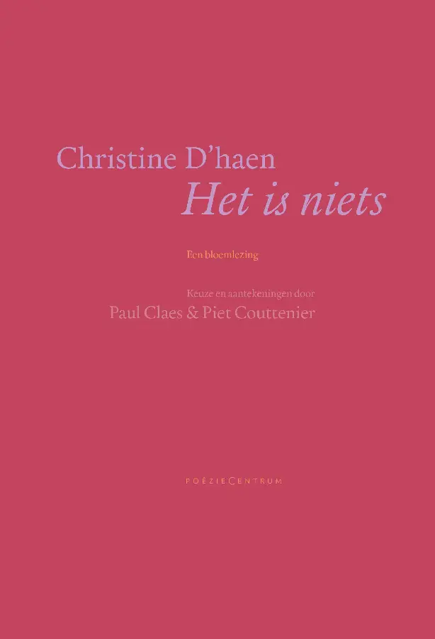 Het is niets
