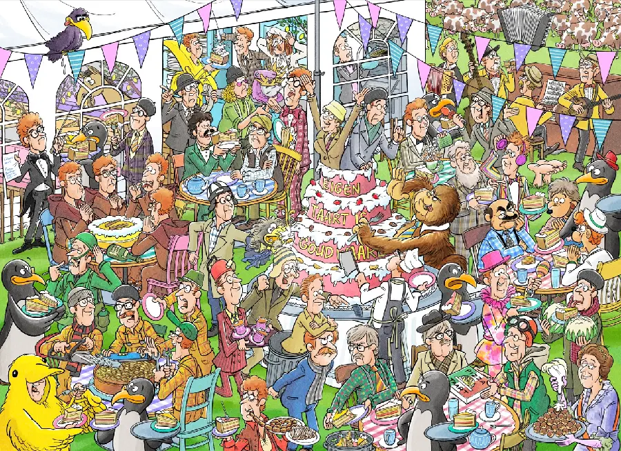 Puzzel André van Duin - Feest mee met André