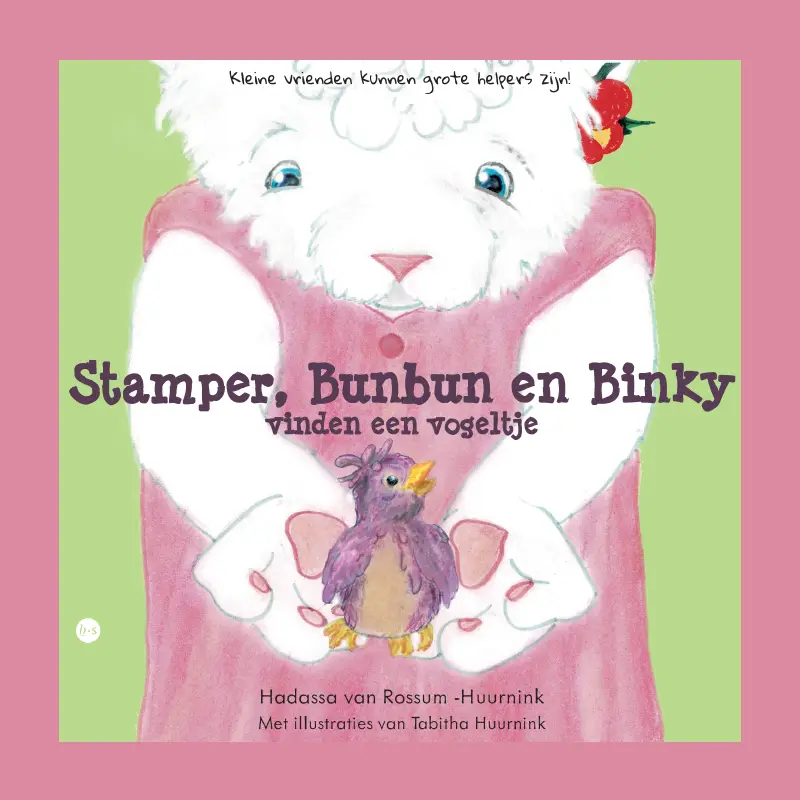 Stamper, Bunbun en Binky vinden een vogeltje