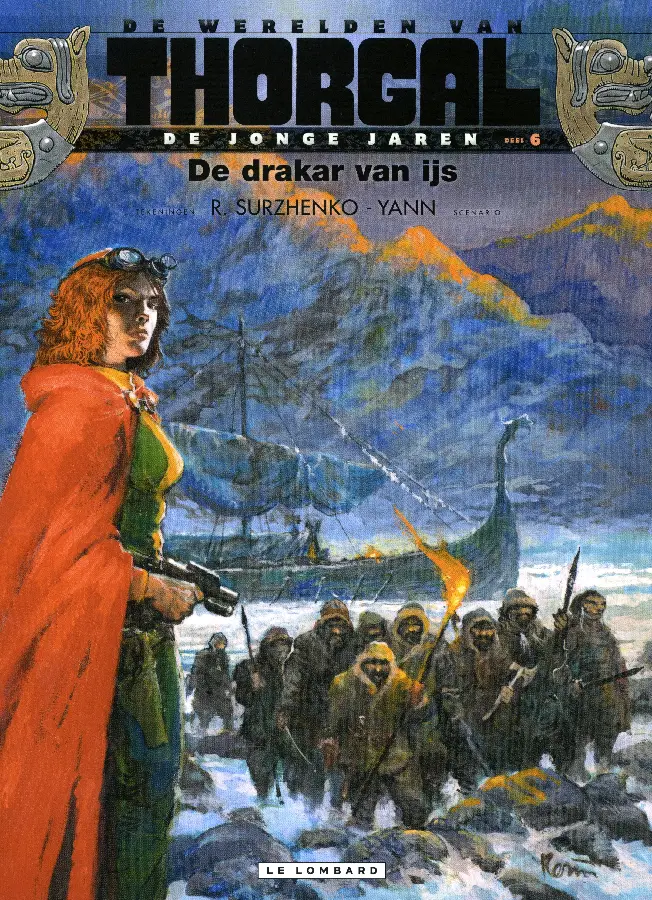 De drakar van ijs