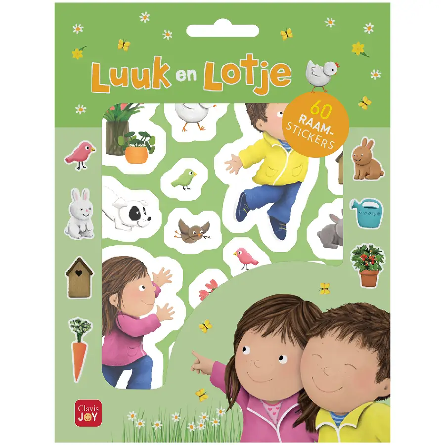 Luuk en Lotje raamstickers