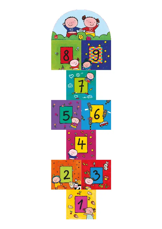 Vloersticker hinkelpad Karel en Kaatje