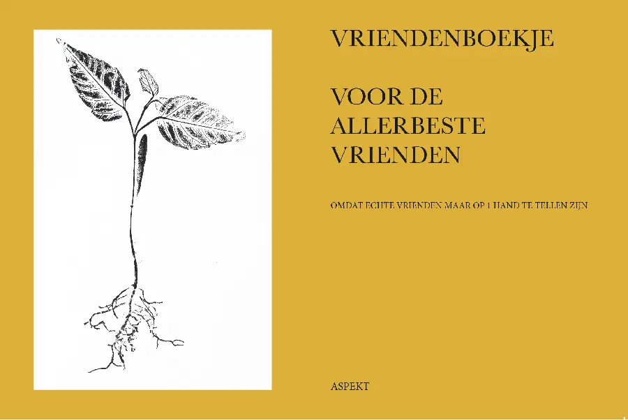 Vriendenboekje voor de allerbeste vrienden