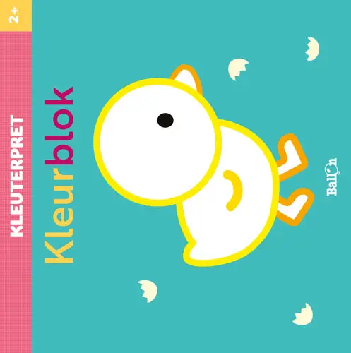 Kleurblok 2+ kuiken