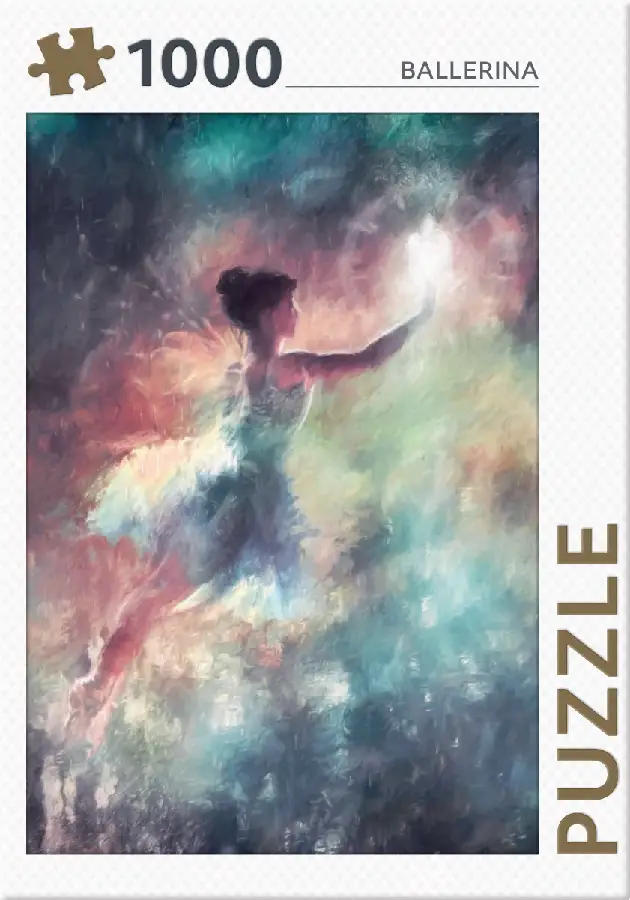 Rebo legpuzzel 1000 stukjes - Ballerina