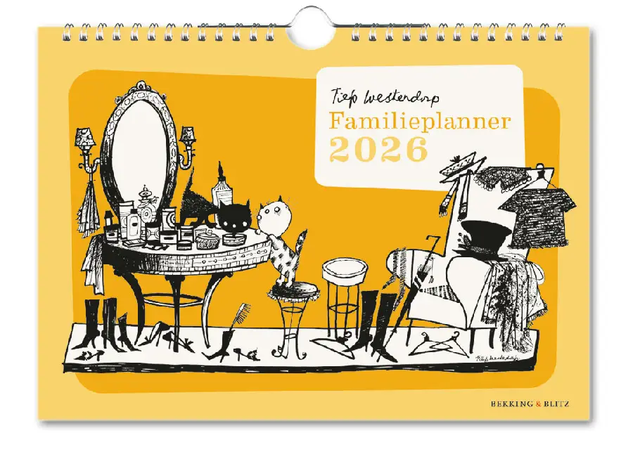Fiep Westendorp familie planner 2026
