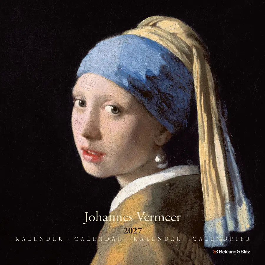 Vermeer mini maandkalender 2027