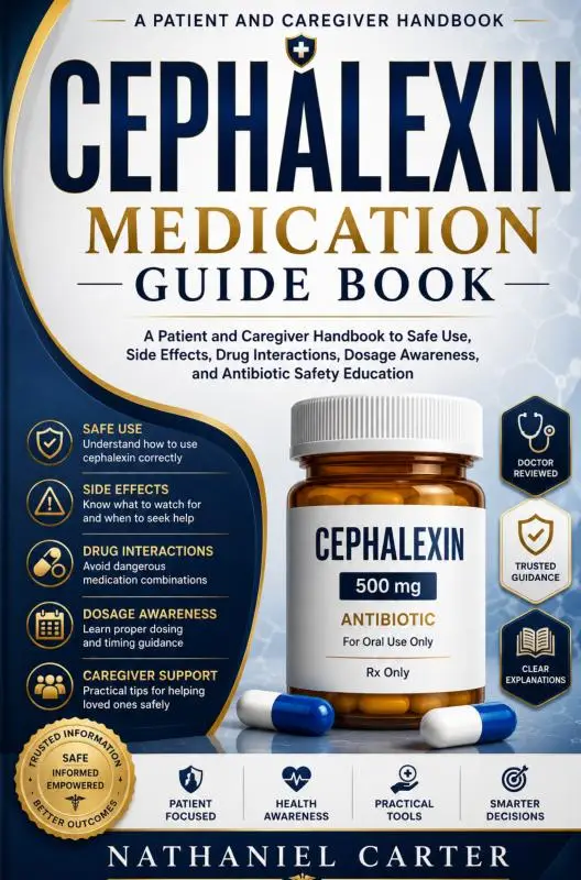 Cephalexin Medication Guide Book