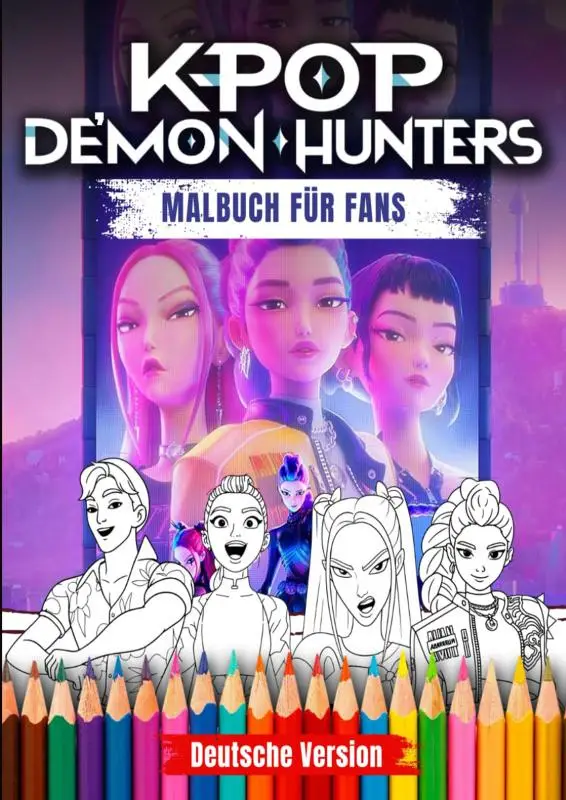 K-Pop Demon Hunters MALBUCH